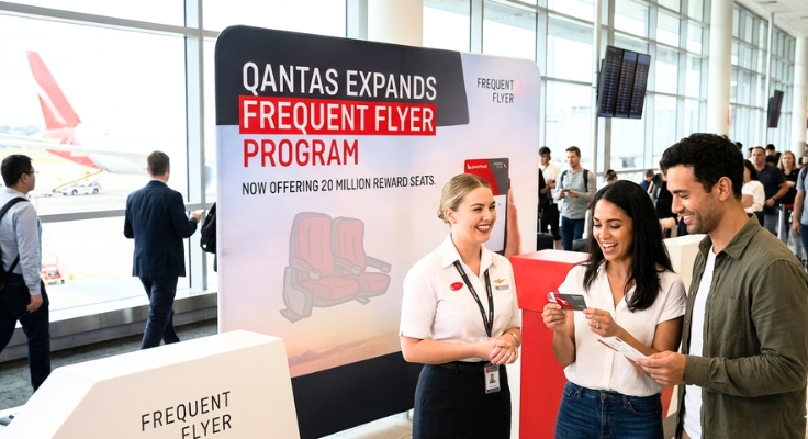 Qantas Expands Frequent Flyer Program, Offering 20 Million Seats